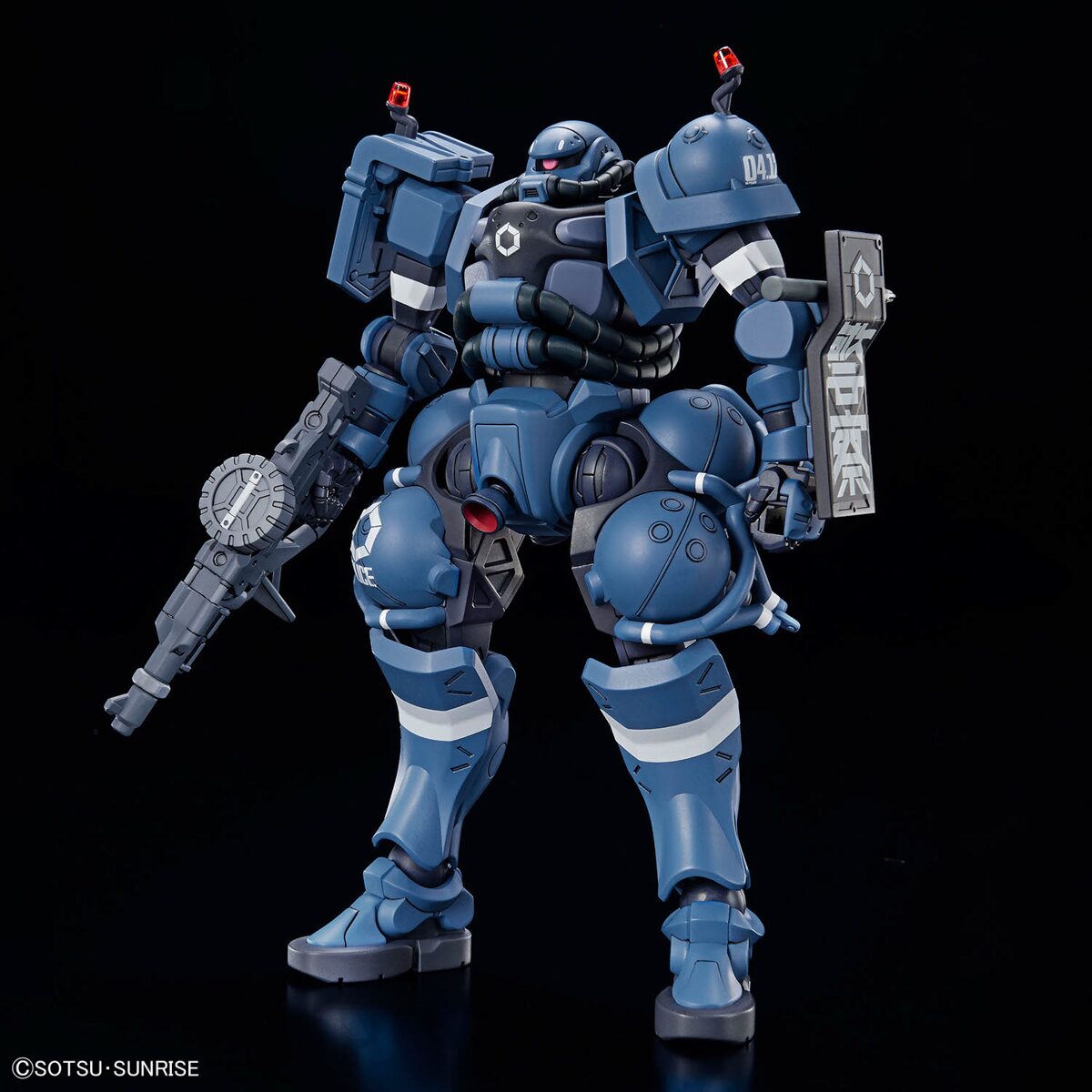 HG1/144軍警ザク-正面